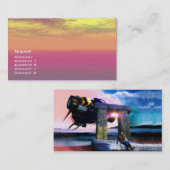 NOORA, TERUG NAAR DE TOEKOMST, Wetenschapsvisie, S Visitekaartje (Voorkant / Achterkant)