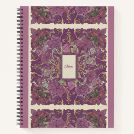 Nooracle Plum Intricate Growth Journal Notitieboek