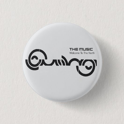 Noord (2) BEWERKEN Ronde Button 3,2 Cm (Voorkant)