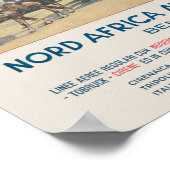 Noord-Africa Aviazione Vintage Poster 1932 (Hoek)