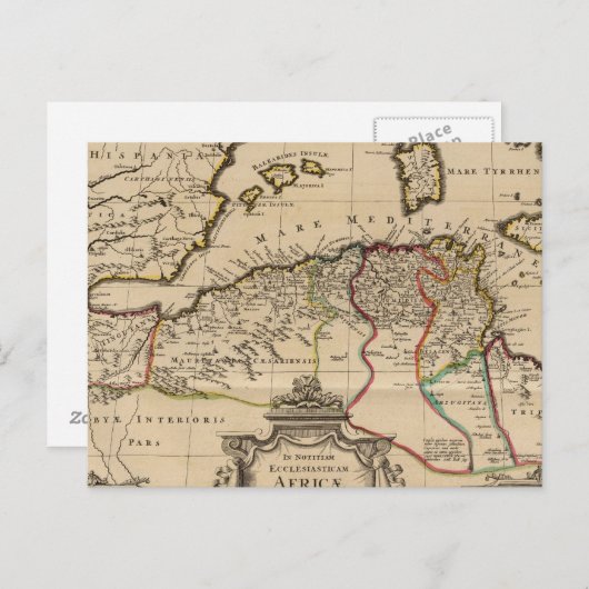 Noord-Afrika 3 Briefkaart (Voorkant / Achterkant)