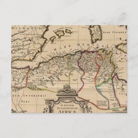 Noord-Afrika 3 Briefkaart (Voorkant)