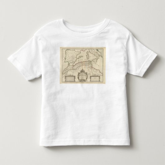 Noord-Afrika 3 Kinder Shirts (Voorkant)