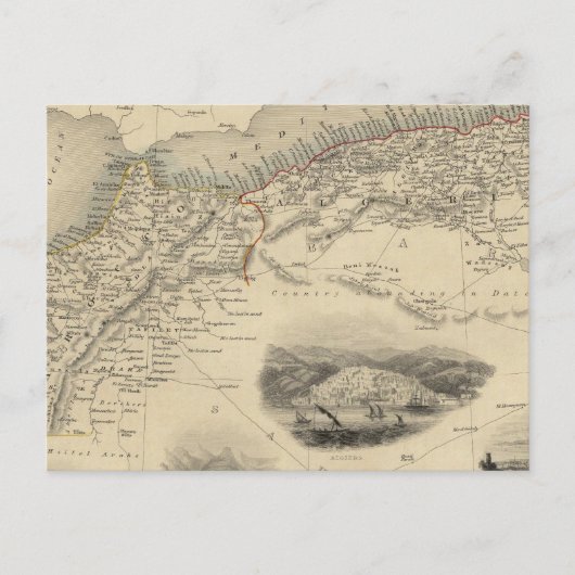 Noord-Afrika Briefkaart (Voorkant)