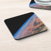 Noord-Afrika en de grote Libische woestijn. Bier Onderzetter (Linkerzijde)