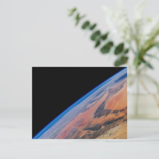 Noord-Afrika en de grote Libische woestijn. Briefkaart (Staand voorkant)