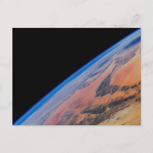 Noord-Afrika en de grote Libische woestijn. Briefkaart (Voorkant)