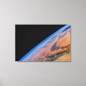 Noord-Afrika en de grote Libische woestijn. Canvas Afdruk (Voorkant)