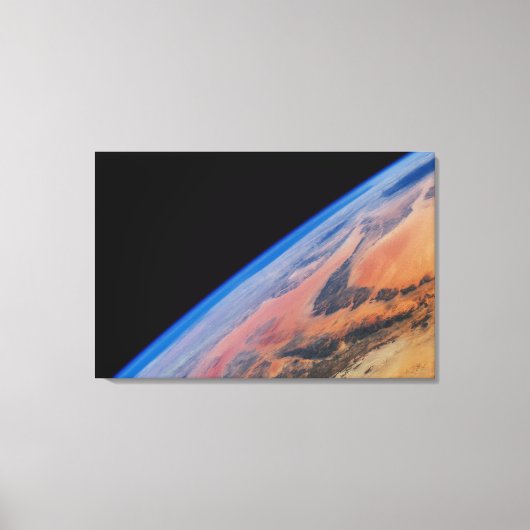 Noord-Afrika en de grote Libische woestijn. Canvas Afdruk (Voorkant)