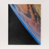 Noord-Afrika en de grote Libische woestijn. Legpuzzel (Verticaal)