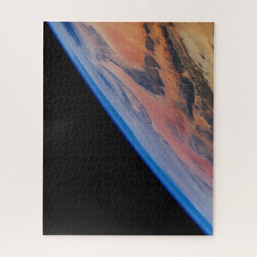 Noord-Afrika en de grote Libische woestijn. Legpuzzel (Verticaal)