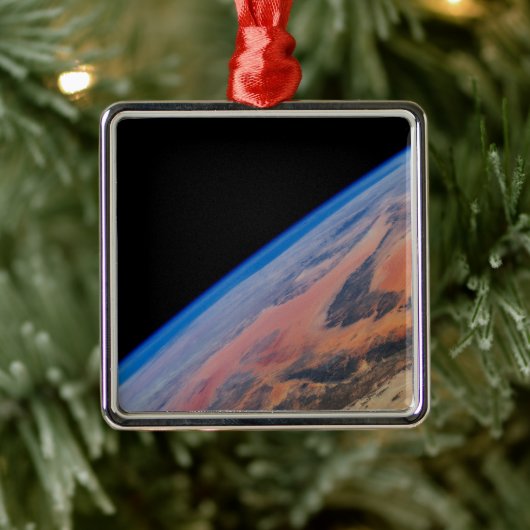 Noord-Afrika en de grote Libische woestijn. Metalen Ornament (Boom)