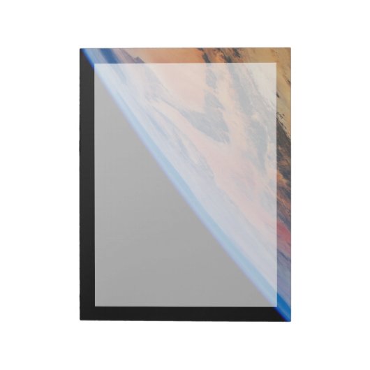 Noord-Afrika en de grote Libische woestijn. Notitieblok (Linkerzijde)