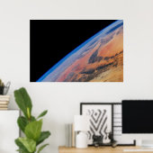 Noord-Afrika en de grote Libische woestijn. Poster (Thuiskantoor)