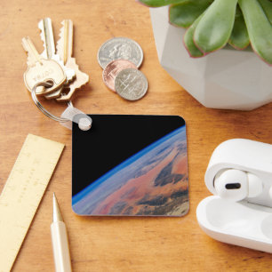 Noord-Afrika en de grote Libische woestijn. Sleutelhanger