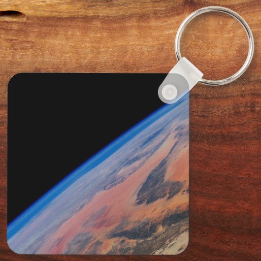 Noord-Afrika en de grote Libische woestijn. Sleutelhanger (Achterkant)