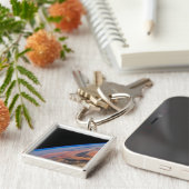 Noord-Afrika en de grote Libische woestijn. Sleutelhanger (Zijkant)