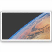 Noord-Afrika en de grote Libische woestijn. Sticker (Voorkant)