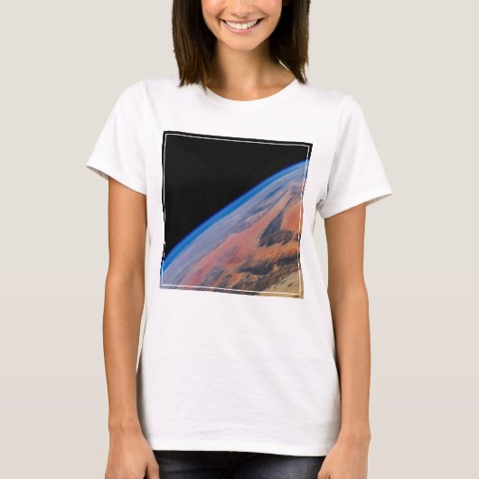 Noord-Afrika en de grote Libische woestijn. T-shirt (Voorkant)