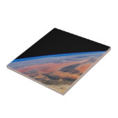 Noord-Afrika en de grote Libische woestijn. Tegeltje (Zijkant)