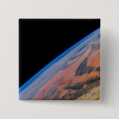 Noord-Afrika en de grote Libische woestijn. Vierkante Button 5,1 Cm (Voorkant)