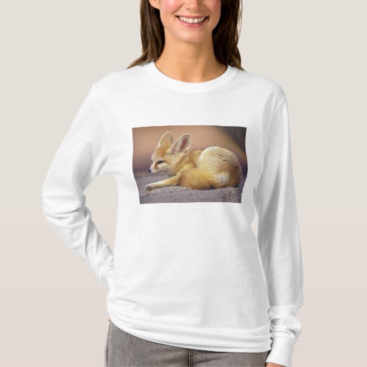 Noord-Afrika. Fennec Fennecus zerda) T-shirt (Voorkant)