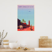 Noord-Afrika Marokko Caïro Egypte Algerije Piramid Poster (Keuken)