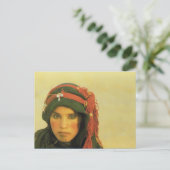 Noord-Afrika, Marokko, jong moslimmeisje Briefkaart (Staand voorkant)