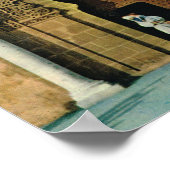 Noord-Afrika, Meknes, moskee, Tanger Poster (Hoek)