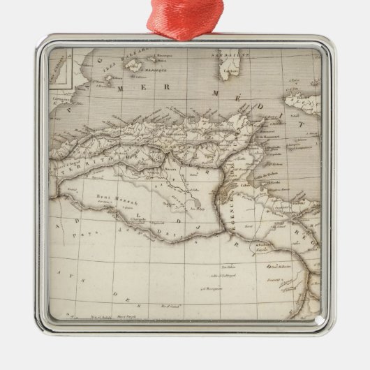 Noord-Afrika Metalen Ornament (Voorkant)