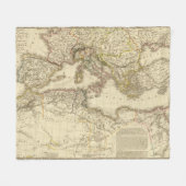 Noord-Afrika, Middellandse-Zeegebied Fleece Deken (Voorkant (Horizontaal))