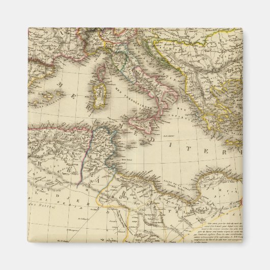 Noord-Afrika, Middellandse-Zeegebied Magneet (Voorkant)