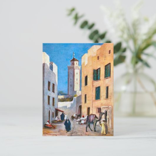 Noord-Afrika, Mogador, Marokko Briefkaart (Staand voorkant)