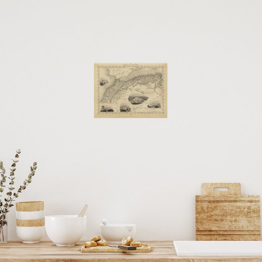 Noord-Afrika Poster (Keuken)