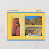 Noord-Afrika, Tatouine, Tunesië Briefkaart (Voorkant / Achterkant)