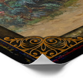 Noord-Afrikaanse scène Poster (Hoek)