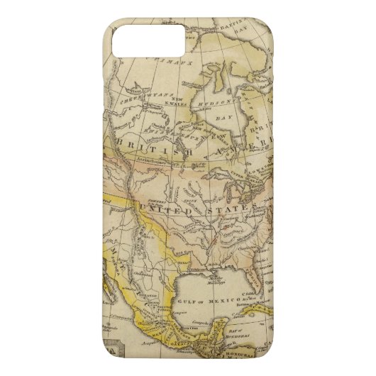 Noord-Amerika 10 2 Case-Mate iPhone Case (Achterkant)