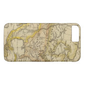 Noord-Amerika 10 2 Case-Mate iPhone Case (Achterkant (Horizontaal))