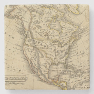 Noord-Amerika 10 2 Stenen Onderzetter