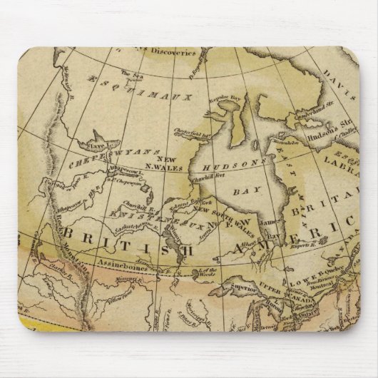 Noord-Amerika 10 Muismat (Voorkant)