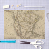 Noord-Amerika 10 Tissuepapier (Craft)