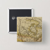 Noord-Amerika 10 Vierkante Button 5,1 Cm (Voorkant /achterkant)