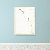 Noord-Amerika 12 Canvas Afdruk (Insitu (Houten vloer))