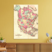 Noord-Amerika 12 Canvas Afdruk (Insitu (Woonkamer))