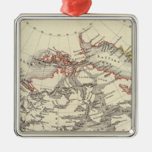 Noord-Amerika 13 Metalen Ornament