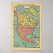 Noord-Amerika 13 Poster (Voorkant)