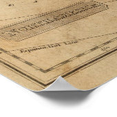 Noord-Amerika 14 Poster (Hoek)