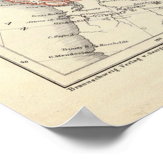 Noord-Amerika 15 Poster (Hoek)