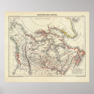 Noord-Amerika 15 Poster