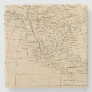 Noord-Amerika 15 Stenen Onderzetter